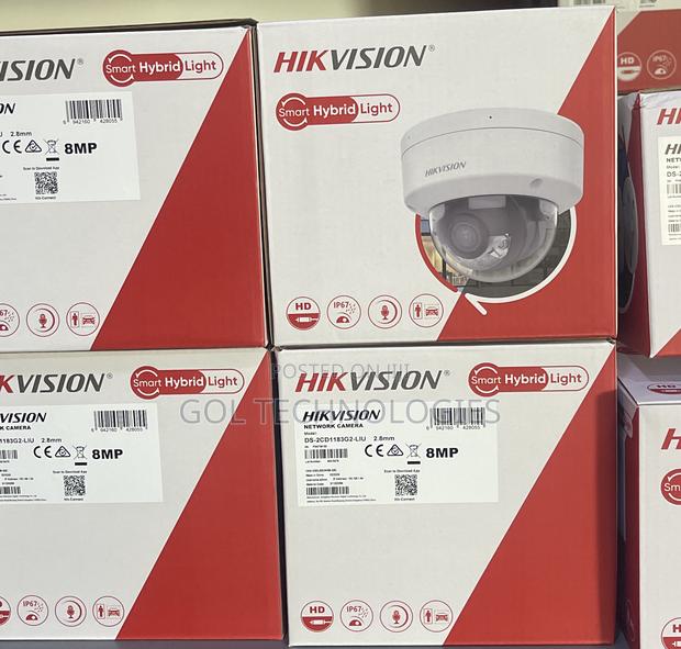 Hikvision Full Color Audio Camera Ds-2cd1183g2-Liu 8mp Dome · Photo 1