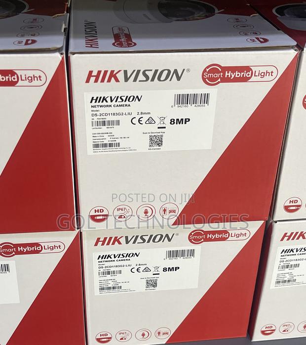 Hikvision Full Color Audio Camera Ds-2cd1183g2-Liu 8mp Dome · Photo 3