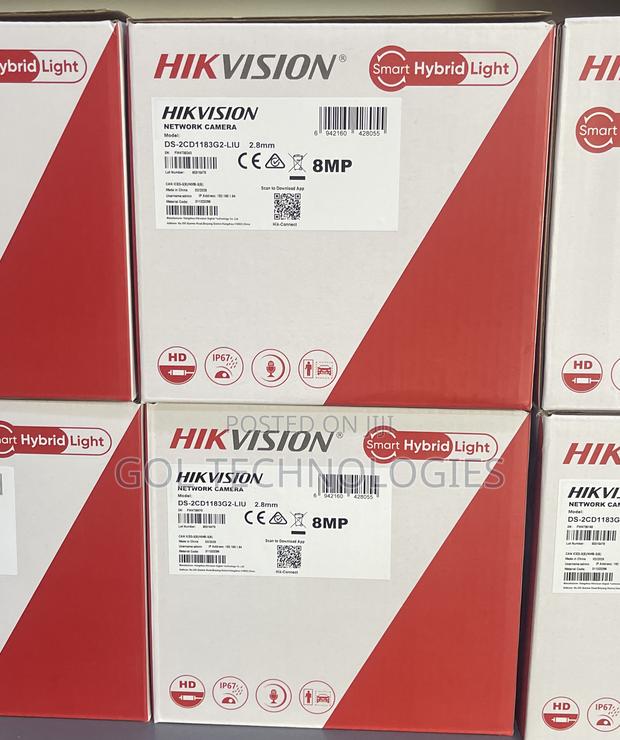 Hikvision Full Color Audio Camera Ds-2cd1183g2-Liu 8mp Dome · Photo 2