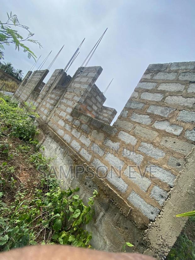 Uncompleted 2 Bedroom House for Sale at Nsawam-Fotobi +Blocks Stones · Photo 6