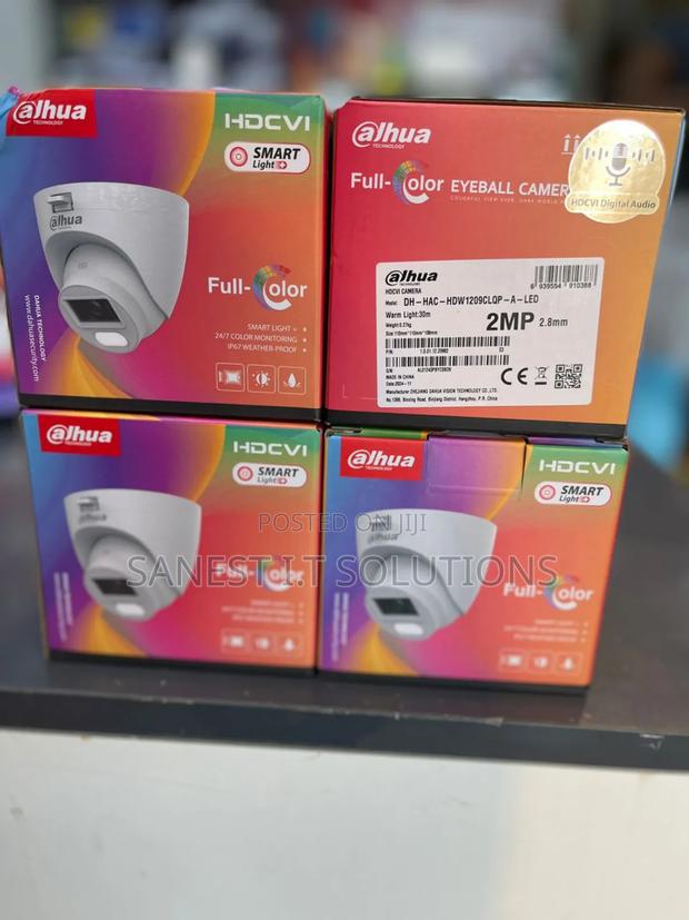 Dahua 2mp Analog Cctv Camera Indoor Full Color With Audio · Photo 1