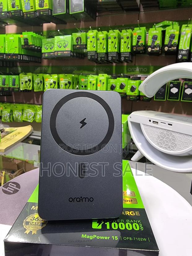 Oraimo Magpower 15 10000mah Wireless And Wired Power Bank · Photo 1