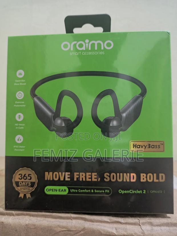 Oraimo Opencirclet 2 Ipx5 Steps Tracking Open-Ear Headphones · Photo 4