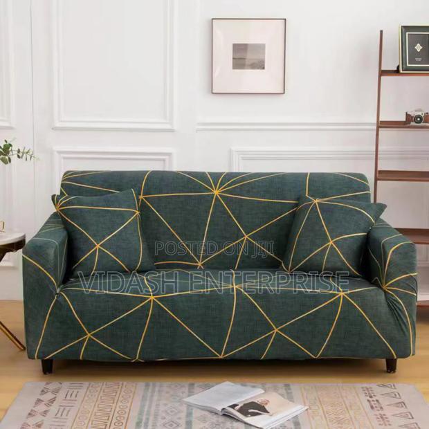 Elastic Luxe Sofa Cover Is Easy to Use and Maintain · Photo 1