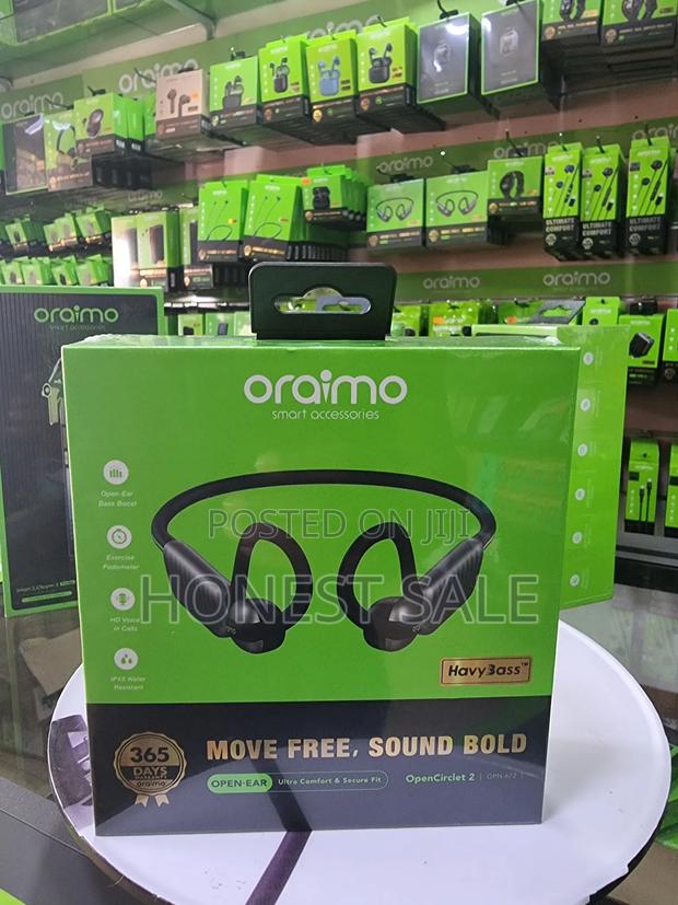 Oraimo Opencirclet 2 Ipx5 Steps Tracking Open-ear Headphones · Photo 1
