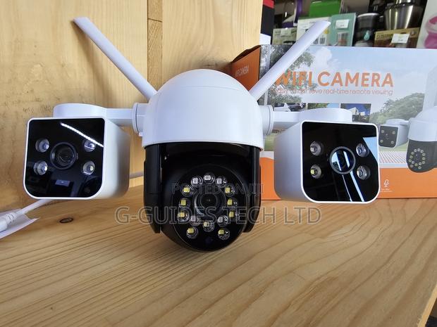 M2 Triple-Lens 4g Camera 3mp , V380 4g PTZ Camera 3-Lens · Photo 2