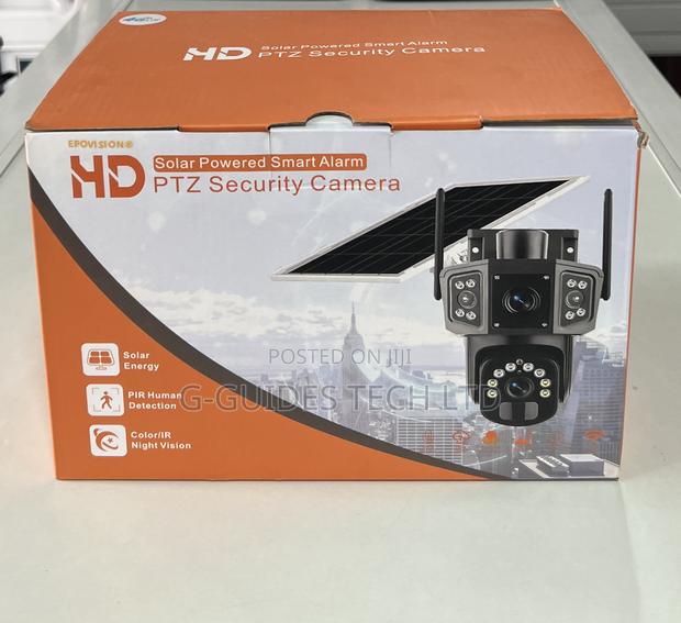 Hd 4g Solar PTZ Dual-Lens Camera V380 · Photo 1