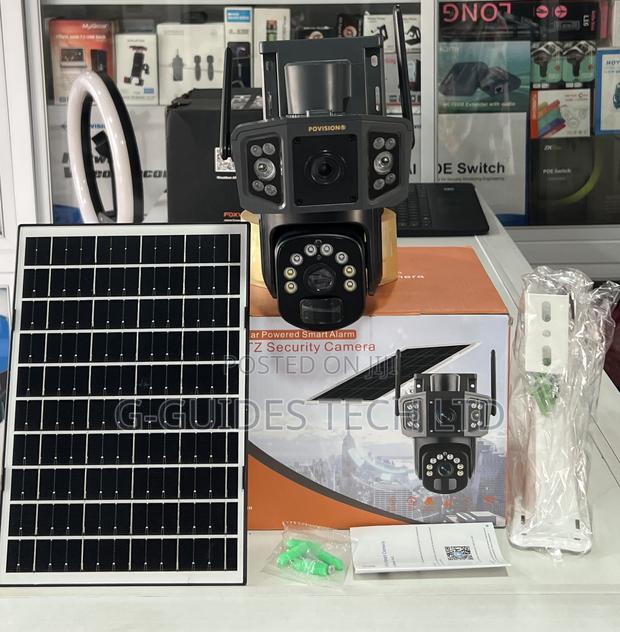 Hd 4g Solar PTZ Dual-Lens Camera V380 · Photo 3