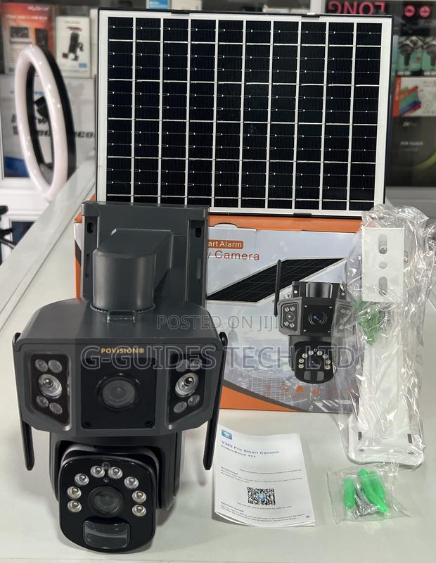 Hd 4g Solar PTZ Dual-Lens Camera V380 · Photo 4