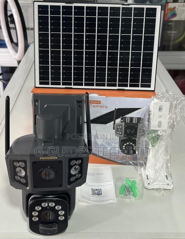Hd 4g Solar PTZ Dual-Lens Camera V380 · Photo 2