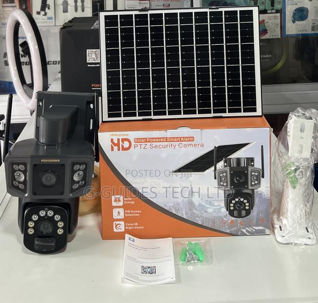 Hd 4g Solar PTZ Dual-Lens Camera V380 · Photo 6