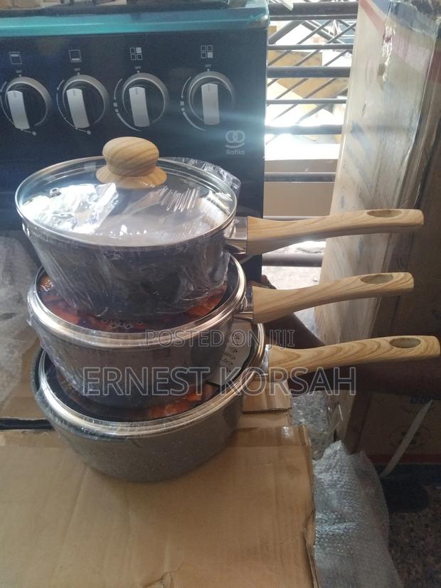 3 Set Non Stick Cookware ( Banku Pan) · Photo 1