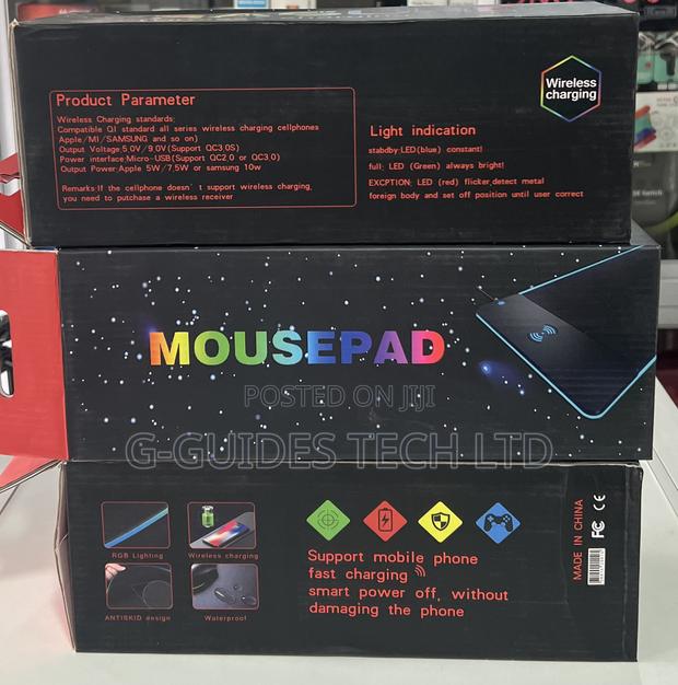 Rasure Rs-05 RGB Gaming Mouse Pad With Wireless Charging · Photo 4