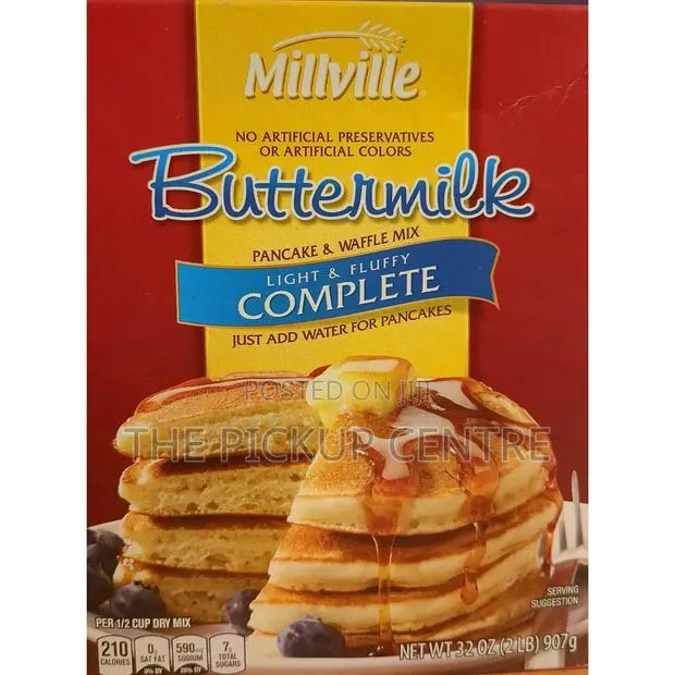 Millville Butter Milk Pancake and Waffle Mix - 907g · Photo 1