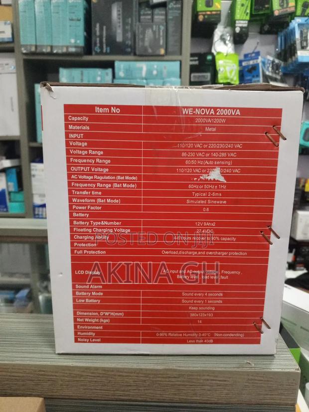 Wenova 2000va Uninterruptible Power Supply 1200w Ups · Photo 2