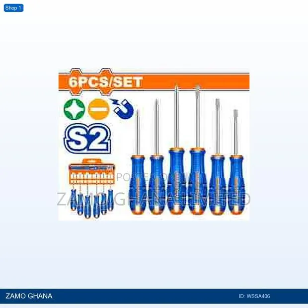 6 PCS Screwdriver - Wssa406 · Photo 1