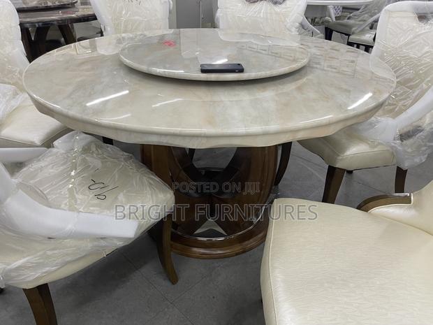 High Quality Modern 6 Seater Marble Dining Table · Photo 2