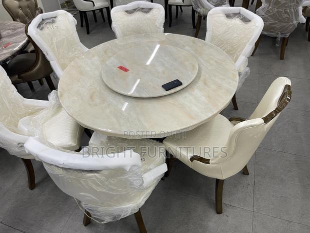 High Quality Modern 6 Seater Marble Dining Table · Photo 1