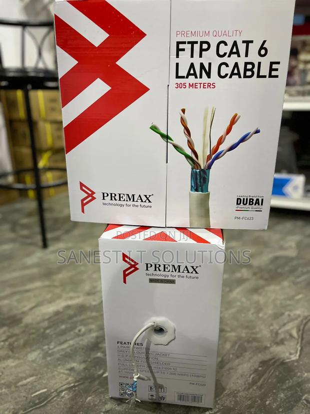 Premax FTP Outdoor With Shield Cat6 Network Cable · Photo 1