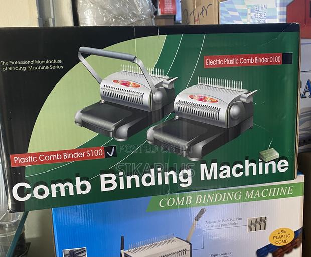Comb Binding Machine S100 · Photo 1