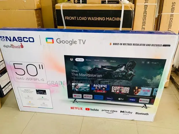 Nasco 50-Inch LED Google Smart TV · Photo 1