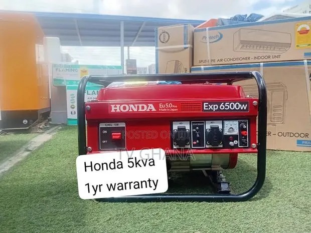 Honda 5.0KVA Petrol Genset – Your Reliable Backup Power Solution5kva · Photo 1