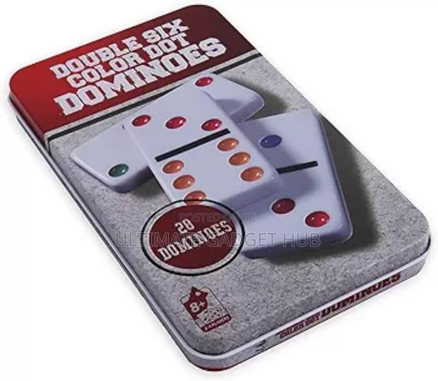 Double Six Colour Dots Dominoes · Photo 1