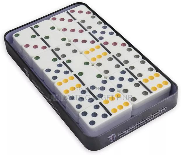 Double Six Colour Dots Dominoes · Photo 4