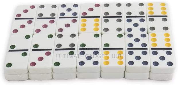 Double Six Colour Dots Dominoes · Photo 5