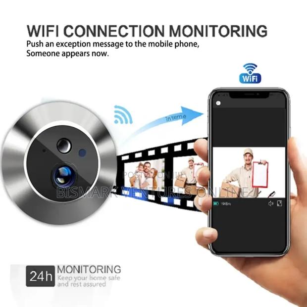 Smart Tuya 3mp Peephole Door Camera Digital Door Viewer · Photo 7
