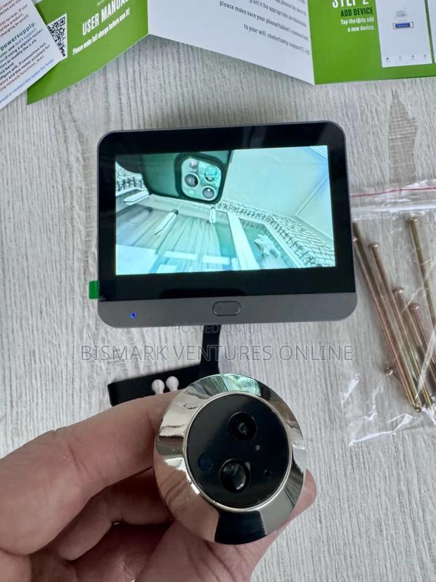 Smart Tuya 3mp Peephole Door Camera Digital Door Viewer · Photo 2