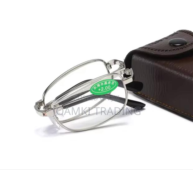 Presbyopia Anti Blue Light Reading, Metal Foldable Glasses. · Photo 7