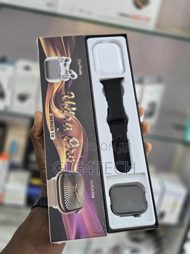Series 10 Ultra Pro Smart Watch and Earpod · Photo 1