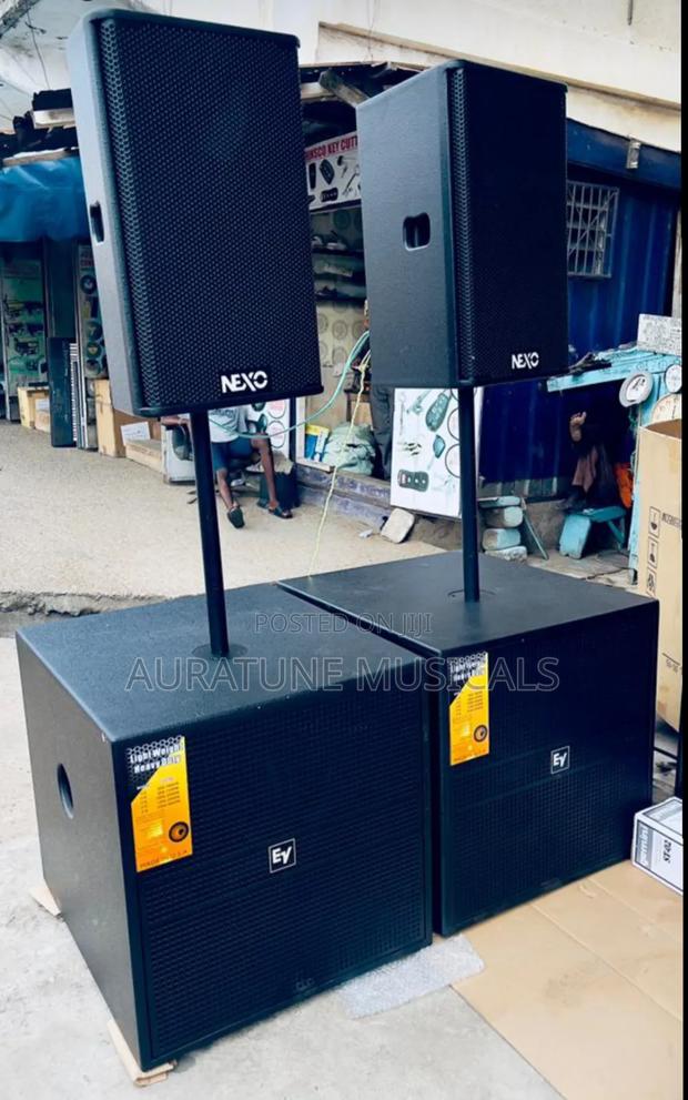 Nexo 12inches and Ev Single Bass Speakers · Photo 1