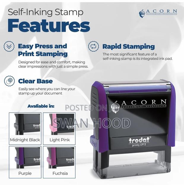 Stamps /Self Ink Stamp Customizable · Photo 1