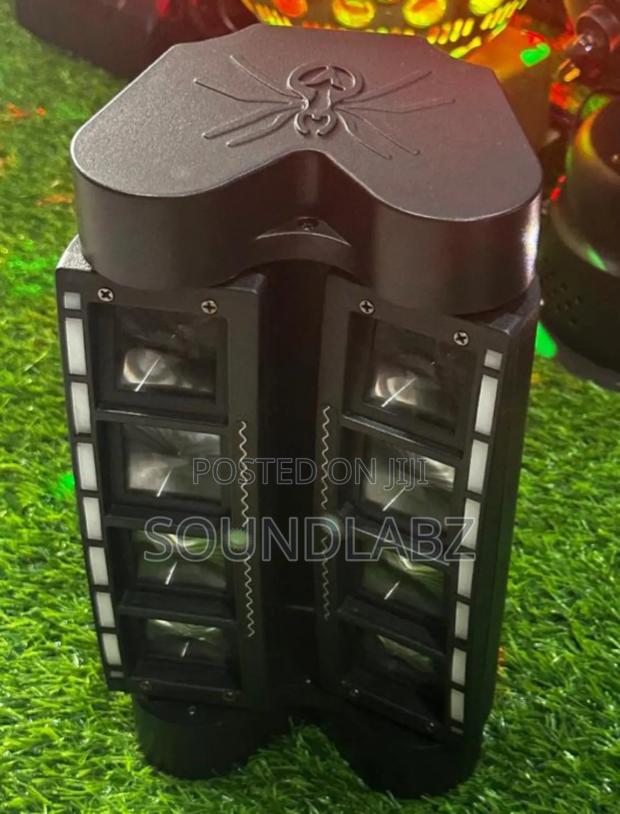 Spider Moving Head Light 8 X 10w Dj Lights With RGBW Strip · Photo 1
