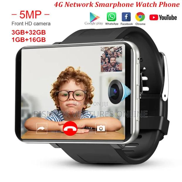 Dm100 4g Sim Card Watch 5mp Camera Ip67 Waterproof · Photo 1