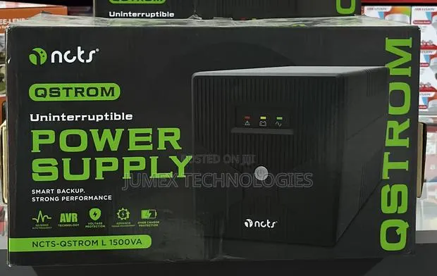 1500va Ups 900w NCTS Uninterrupted Power Supply Smart Backup Qstrom · Photo 1