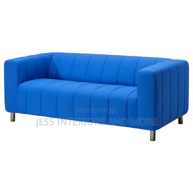 Sofa 3- Seater in Bold Blue · Photo 1