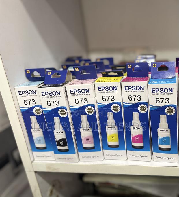 Epson Original Ecotank 673 Ink Bottle 70ml ¢ 320 Per Bottle · Photo 1