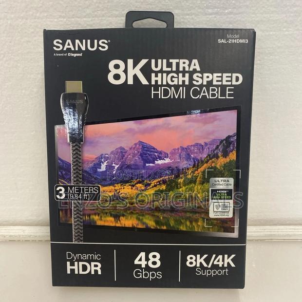 Hdmi 2.1 8k Ultra Certified Cable Original 3m · Photo 1