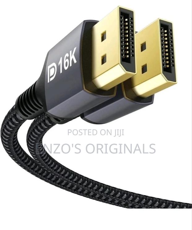 Display Port 2.1 Cable 6ft 16kay · Photo 2