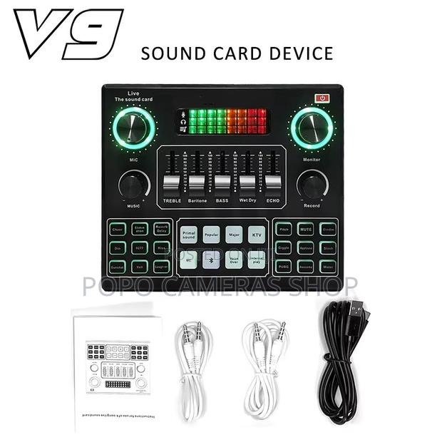 V9 Live Sound Card at 440 Cedis · Photo 1