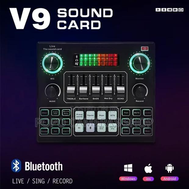 V9 Live Sound Card at 440 Cedis · Photo 2