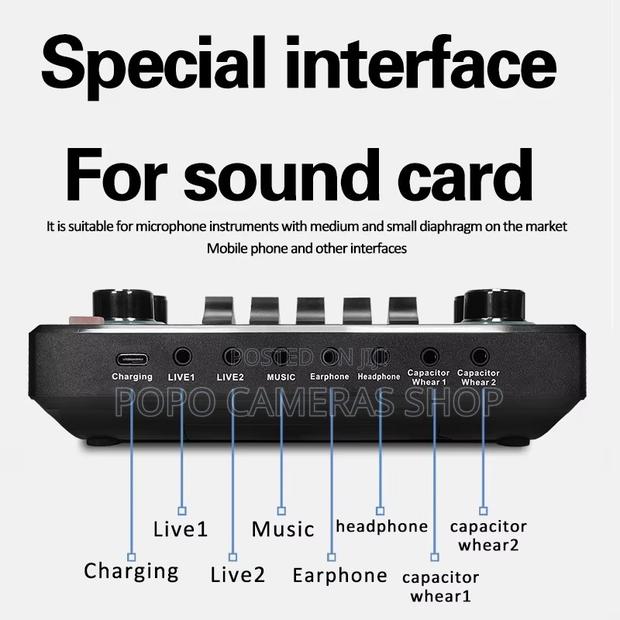 V9 Live Sound Card at 440 Cedis · Photo 4