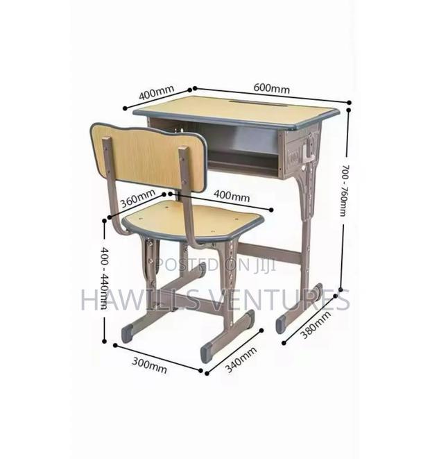 JHS/SHS High School Desk and Chair · Photo 1