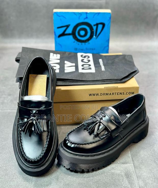 Dr Martens Marble Platform Loafers · Photo 1