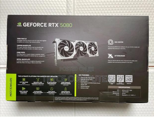 Msi Ventus RTX 5080 16gb Gddr7 Graphic Card · Photo 1