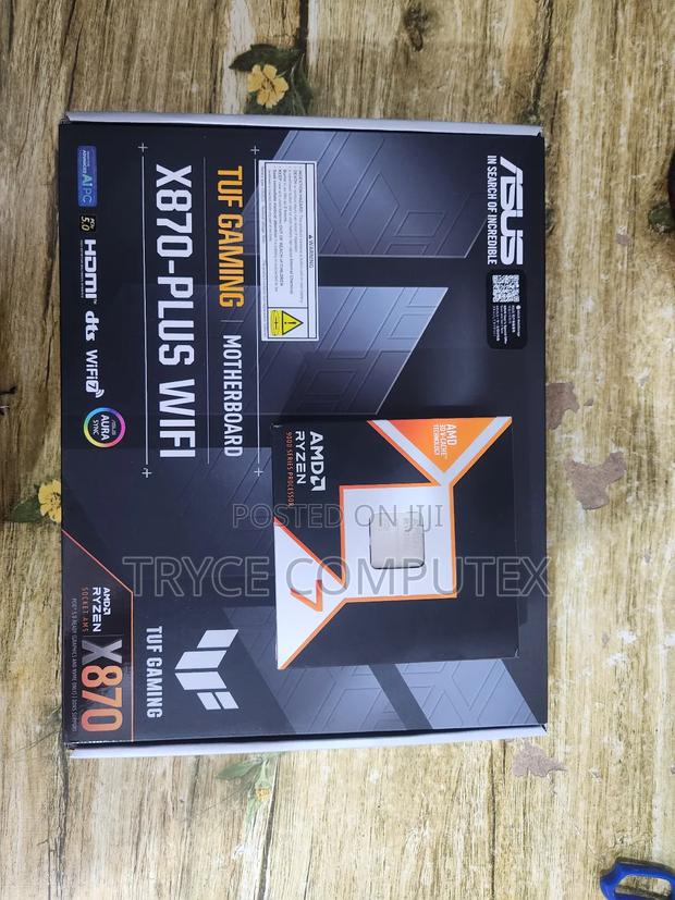 Amd Ryzen 7 9800x3d and Asus X870 Motherboard · Photo 1