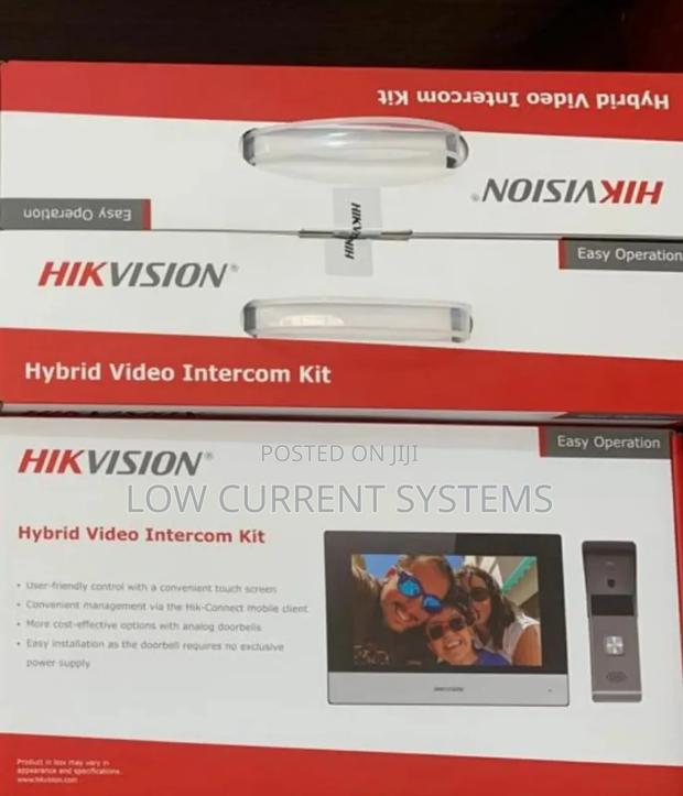 Hikvision Hybrid Intercom Kit Ds-kis303-p Mobile App Wifi · Photo 1